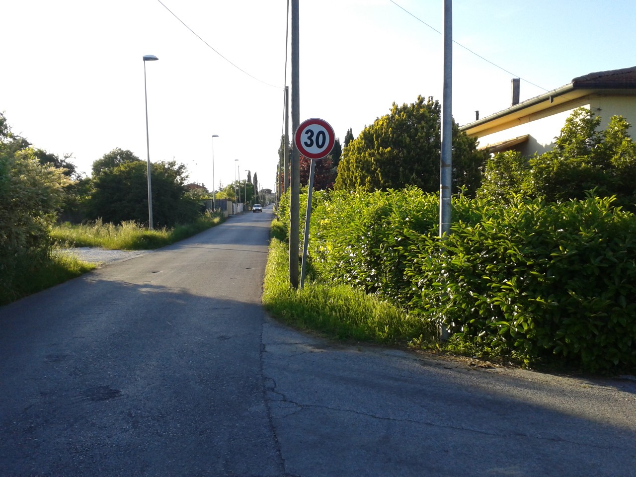 Telelaser in via del Fiaschetto