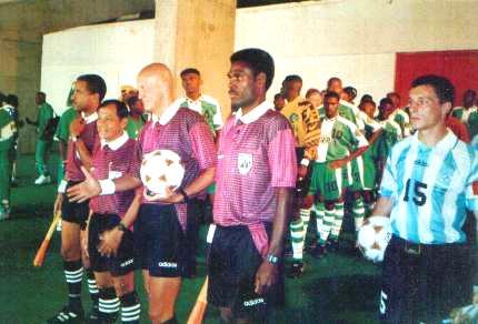 1996: Collina arbitra la finale delle Olimpiadi