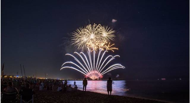 A Forte dei Marmi il Festival Internazionale dei Fuochi d’artificio 2016 chiude col botto