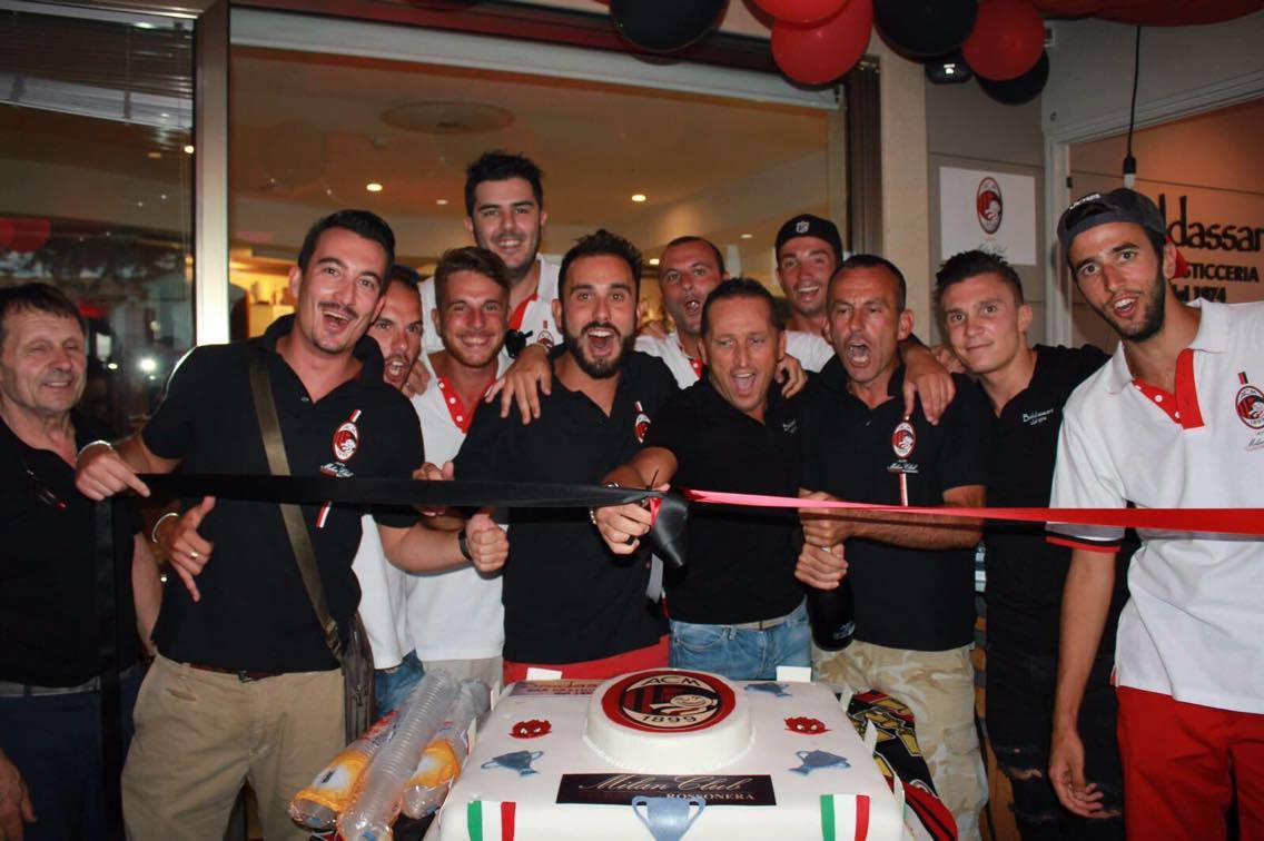 Il Milan Club Viareggio Rossonera festeggia il quarto compleanno