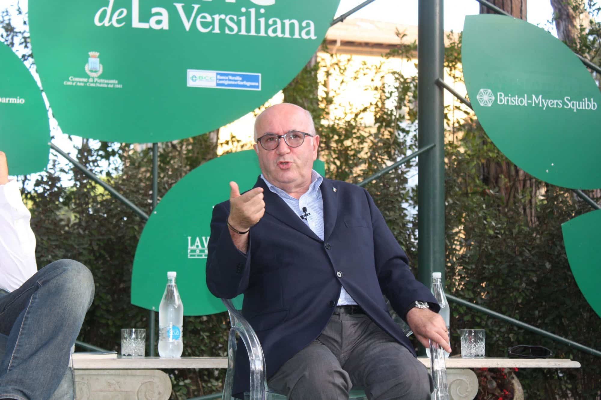 Tavecchio, intervista (video) in Versiliana