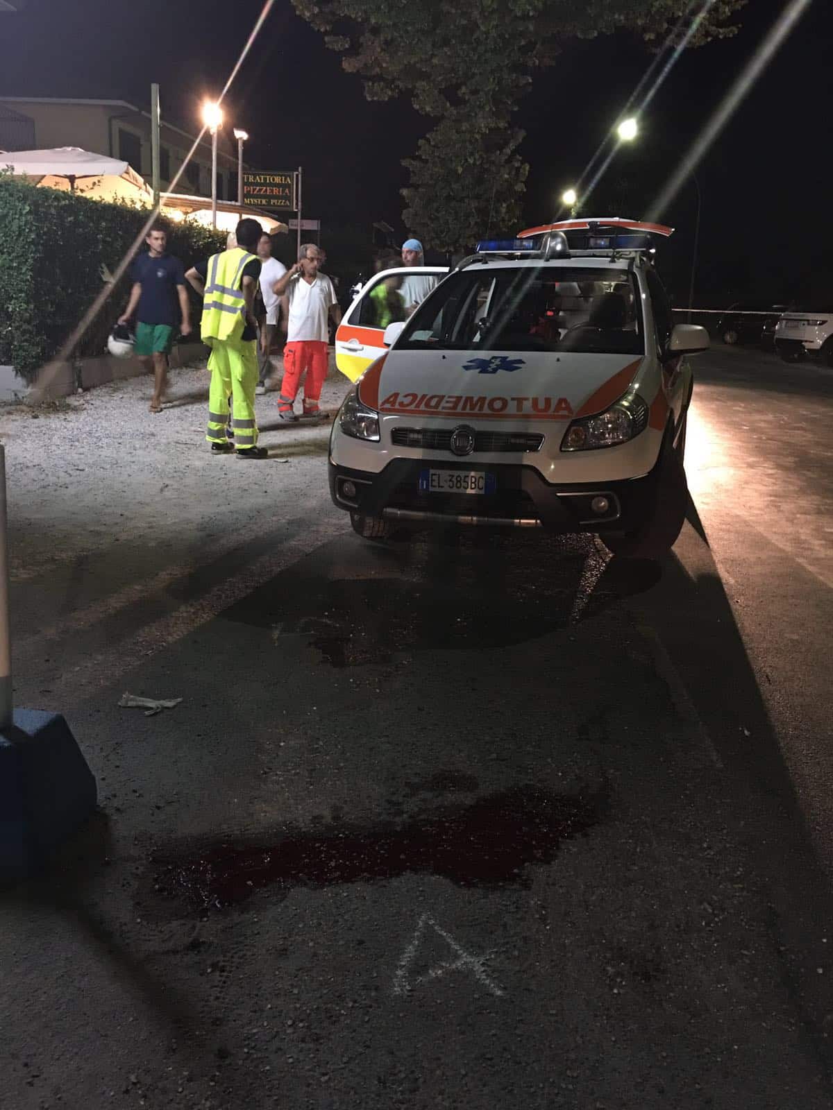 Incidente a Lido. Proteste dei residenti per la strada buia