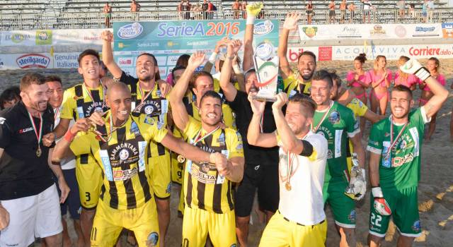 Viareggio campione d&#8217;Italia, le immagini della festa scudetto