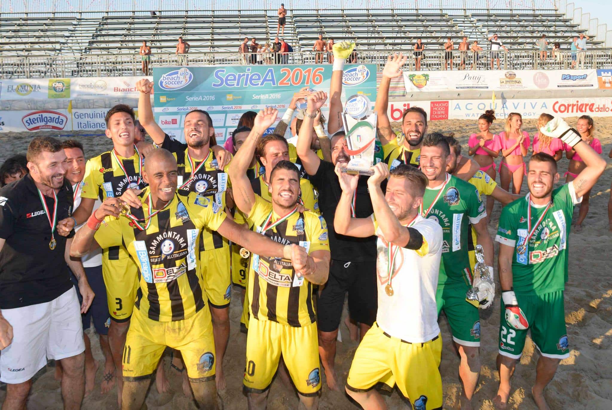 Viareggio campione d’Italia, le immagini della festa scudetto