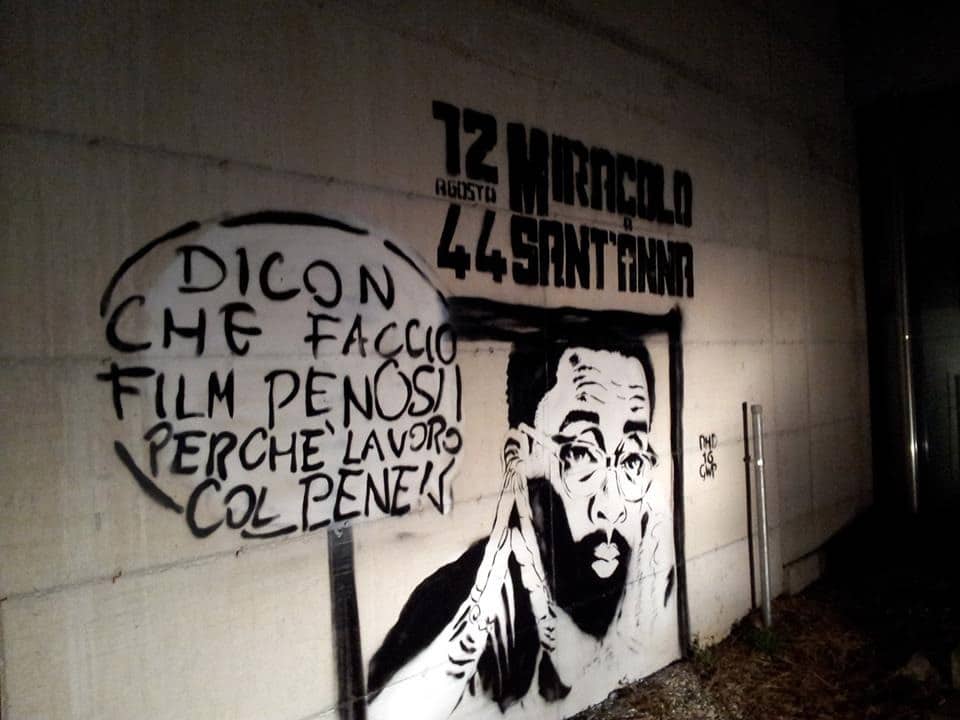 L’anonimo writer della Versilia contro Spike Lee