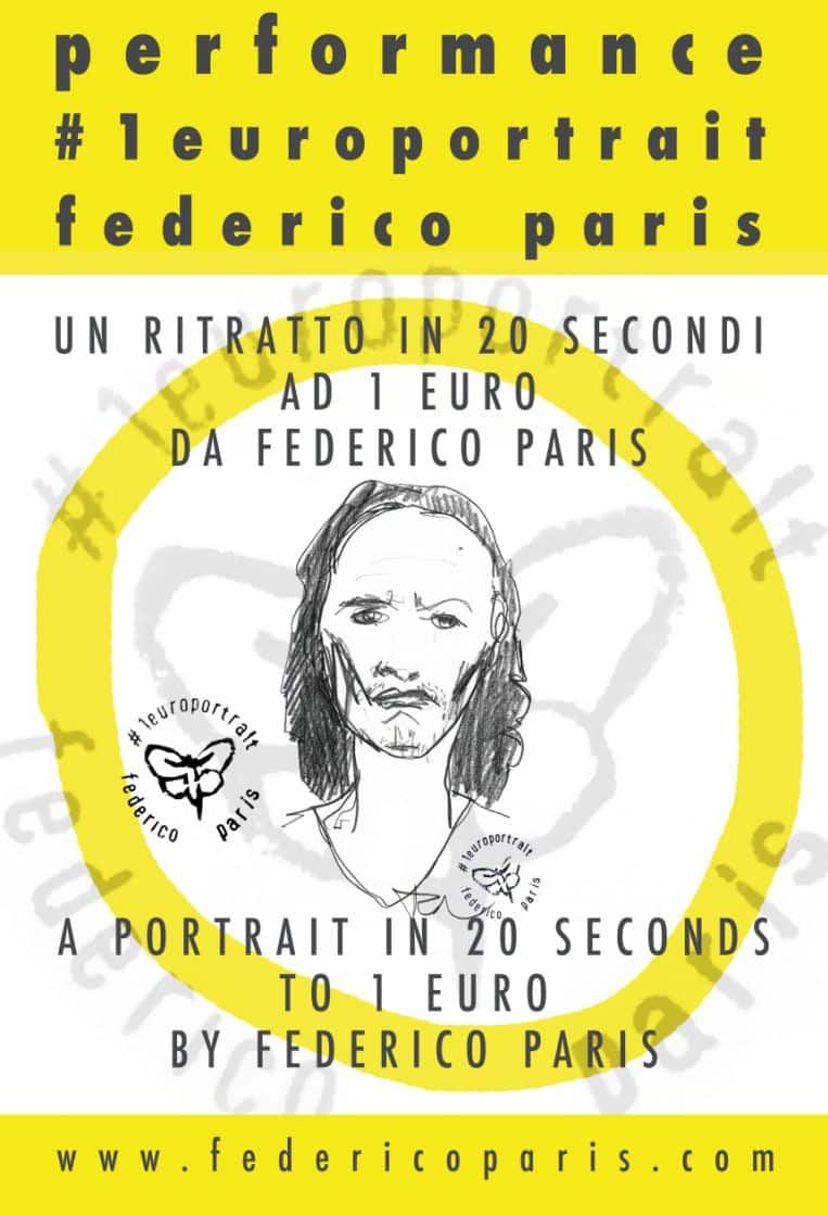 Paris approda con la sua performance #1europortrait in Versilia