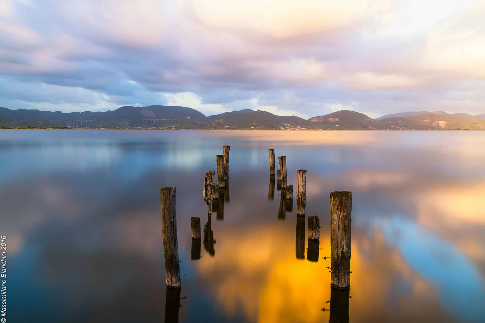 Tramonto a Torre del Lago