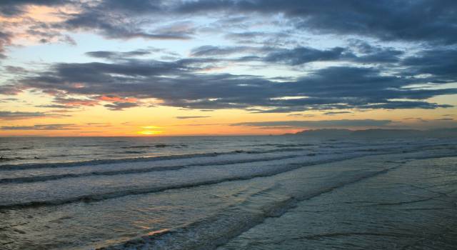 Tramonto a Tonfano