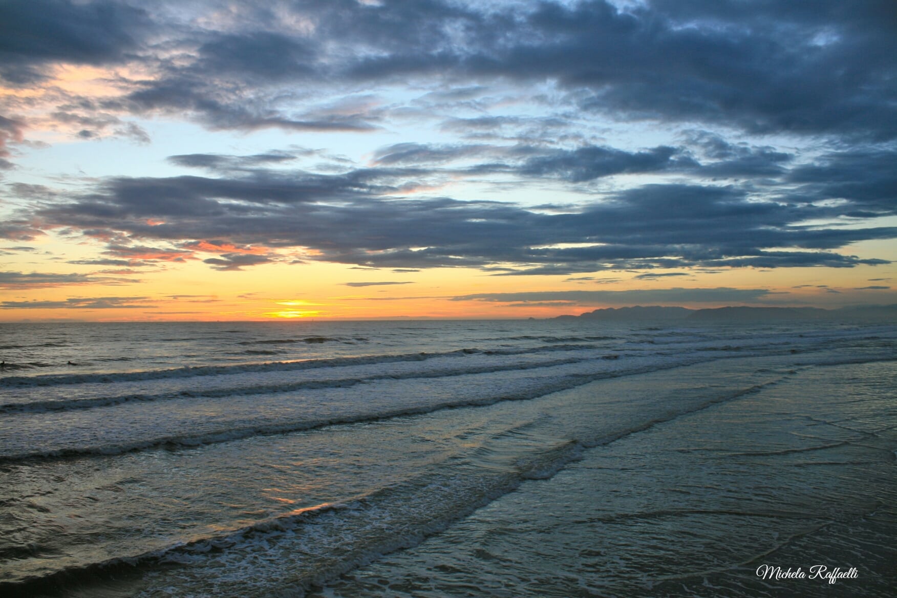 Tramonto a Tonfano