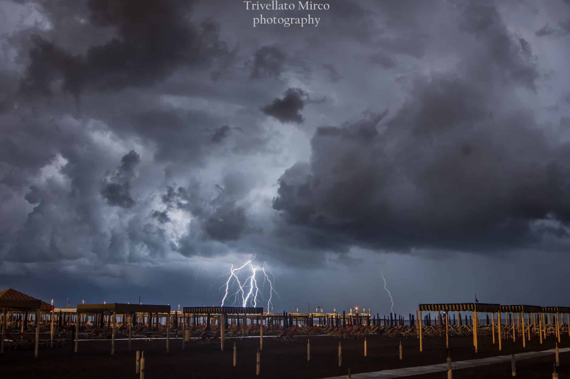 Temporale in Versilia. La fotogallery