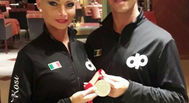 Danze standard: Daniele Pardini e Paola Rosi vicecampioni del mondo
