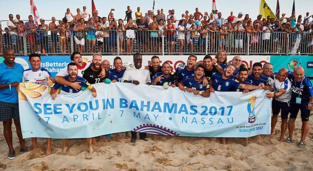 Cinque viareggini nell&#8217;ItalBeach alla Supercoppa delle Nazioni