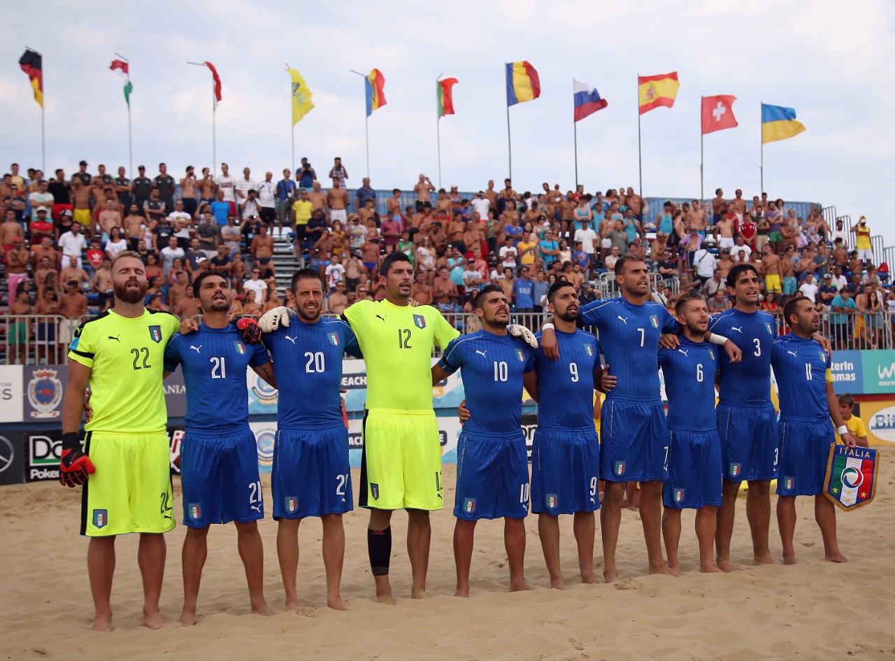 Una vittoria e due ko per l’Italia alla Supercoppa delle Nazioni di beach soccer