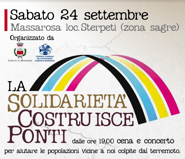 Concerto e cena per la ricostruzione ad Amatrice