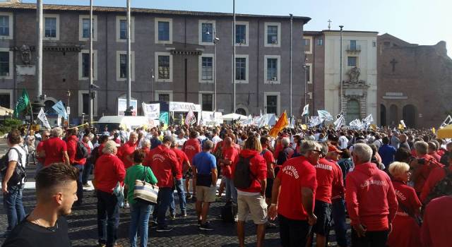 Balneari, nuova protesta a Roma