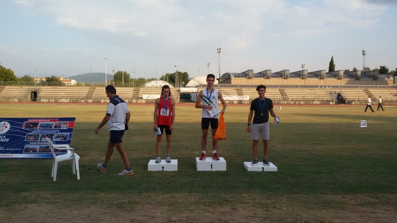 Giacomo Bianchini campione toscano Allievi sui 400 metri