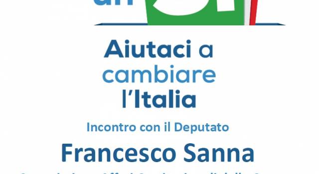 Referendum, le ragioni del sì. Incontro con il deputato Francesco Sanna
