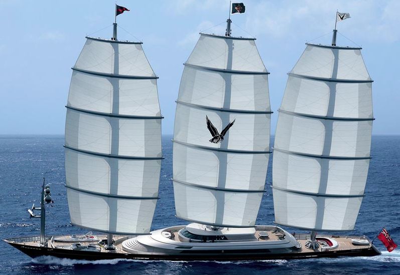 Falcone Maltese - Maltese Falcon in navigazione