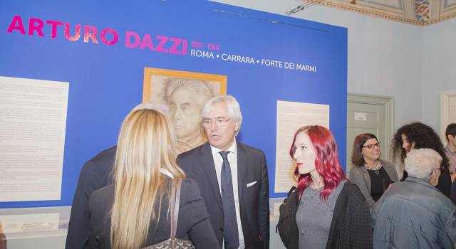 Inaugurata la mostra di Arturo Dazzi