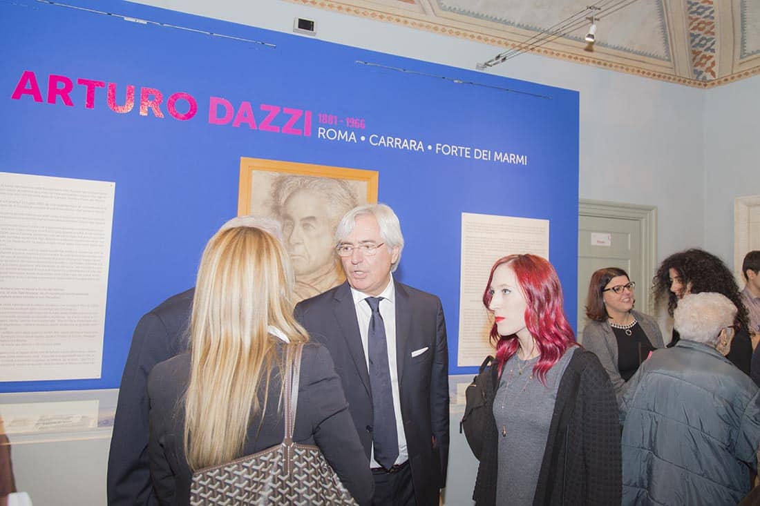 Inaugurata la mostra di Arturo Dazzi