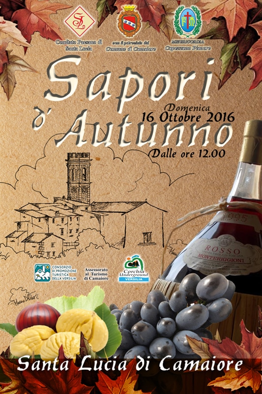 Santa Lucia Sapori d’Autunno, i sapori della tradizione gastronomica camaiorese