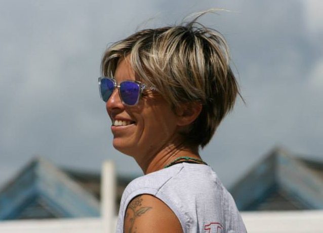 Una campionessa di beach tennis ai “pomeriggi del Grecale”
