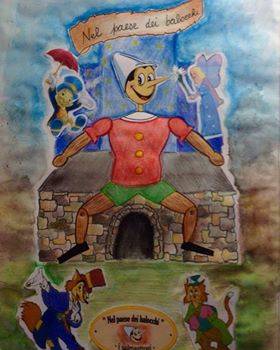 Omaggio a Pinocchio sulla carretta dei Salmastrosi