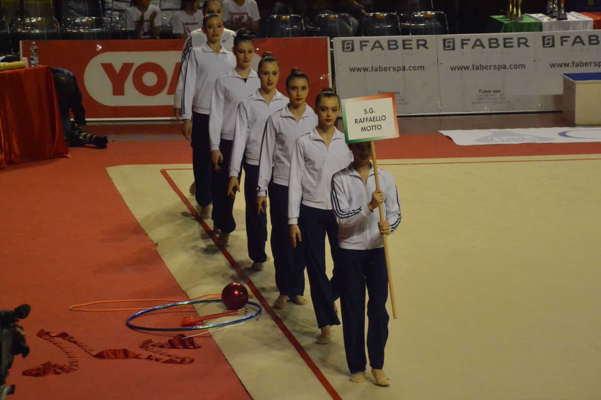 La Ginnastica Motto si conferma al quinto posto nella A1