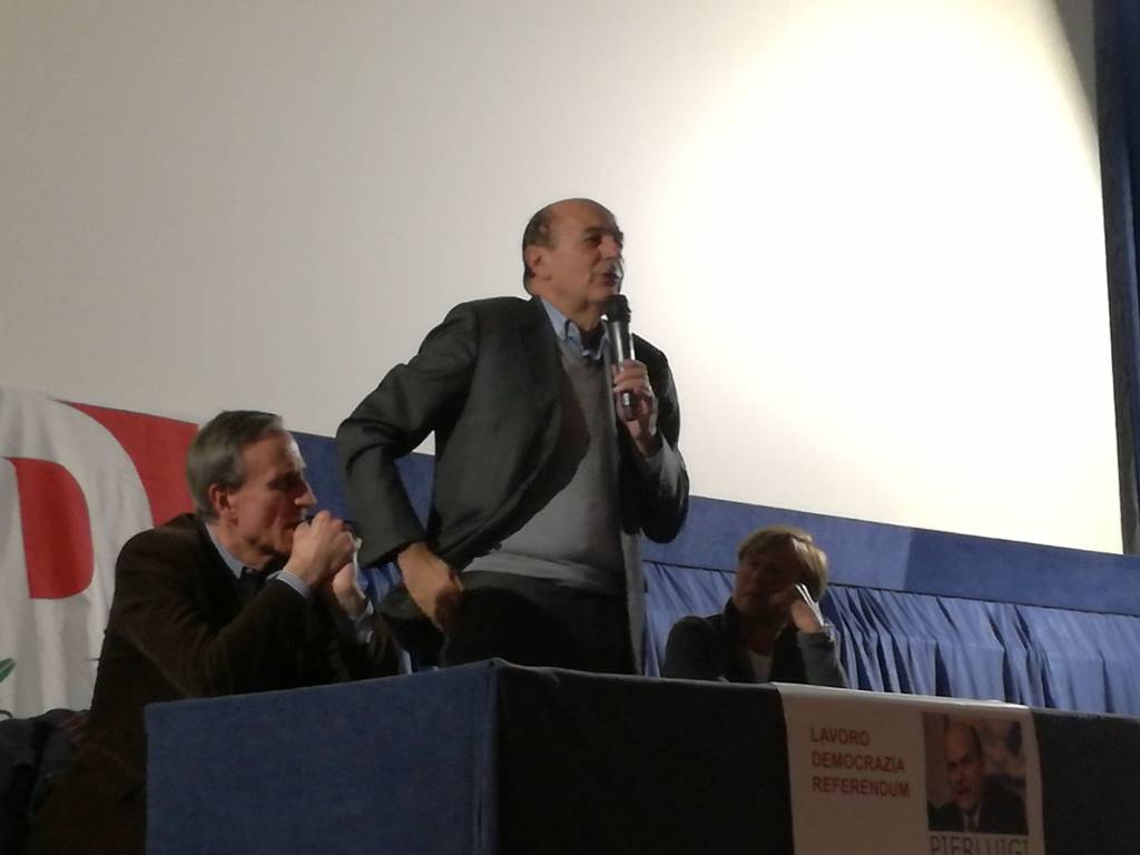 Pierluigi Bersani a Viareggio