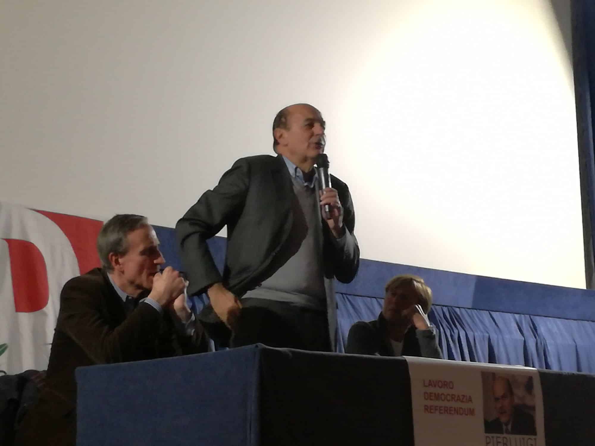 Pierluigi Bersani a Viareggio