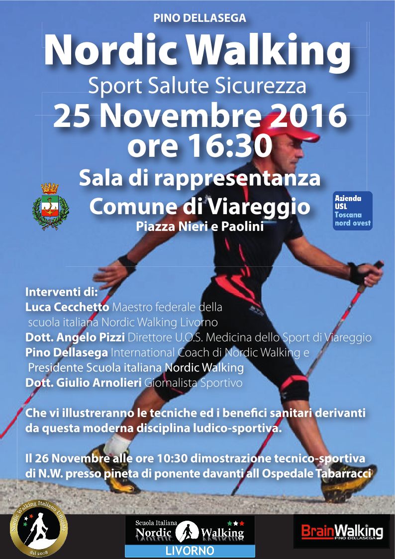 Incontro e convegno sul Nordic Walking a Viareggio