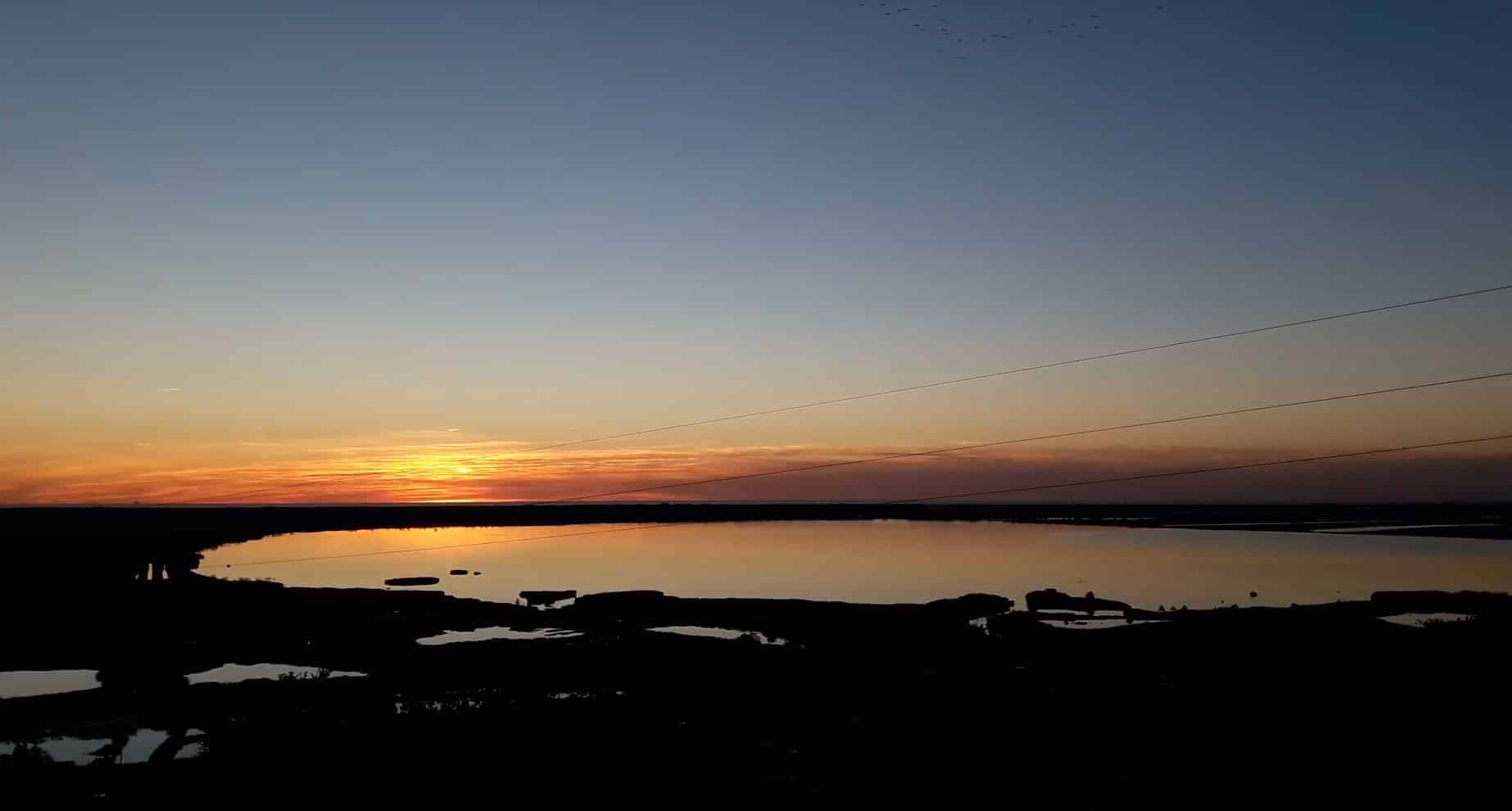 Tramonto sul lago [TIMELAPSE]