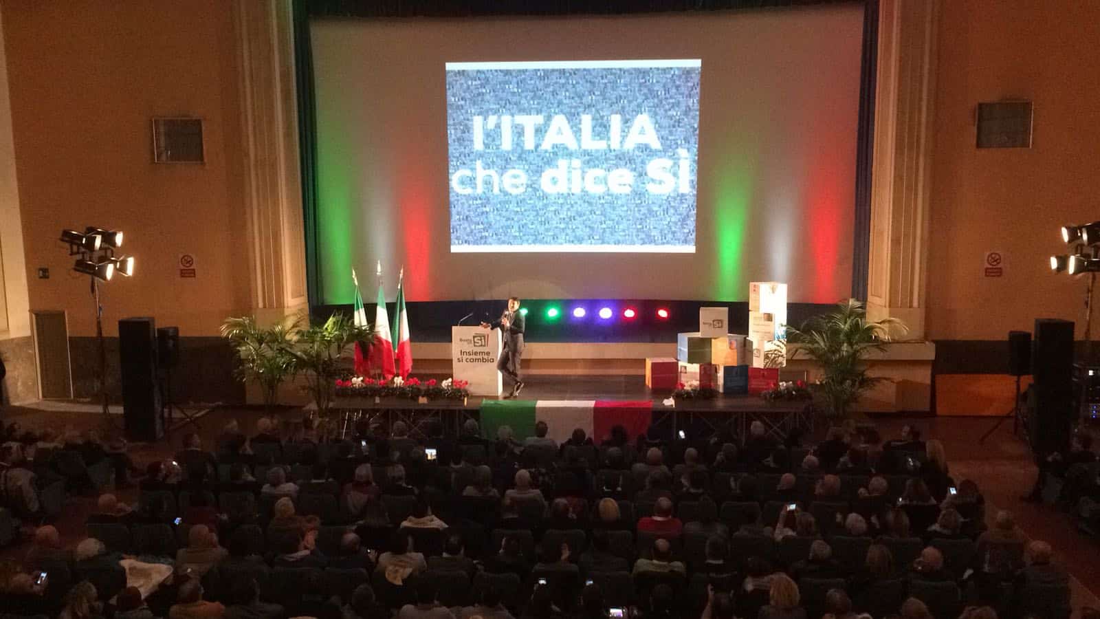 Matteo Renzi a Viareggio