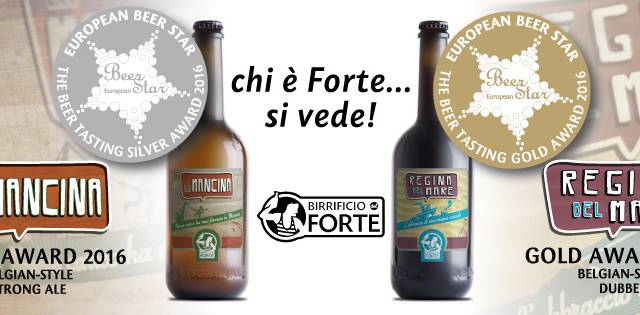 Birrificio del Forte premiato agli European Beer Star Awards 2016