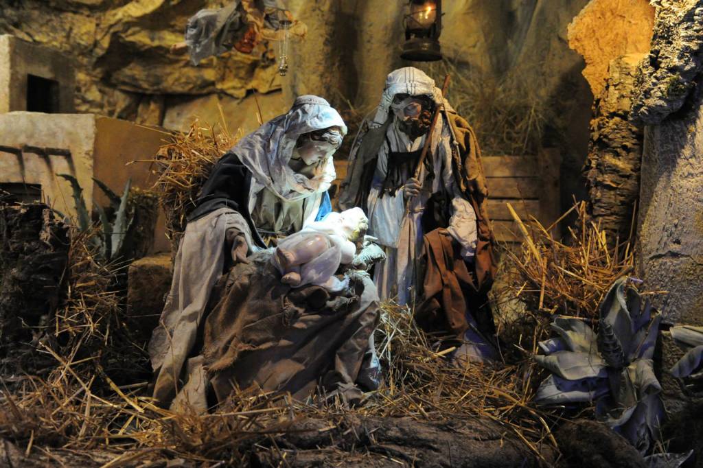presepe in famiglia