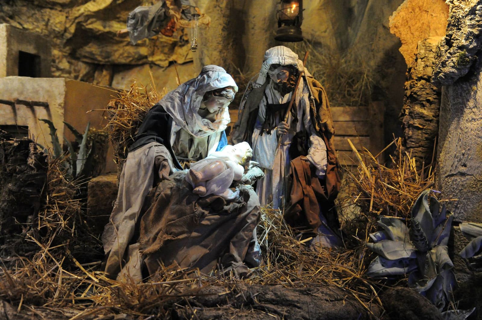 presepe in famiglia