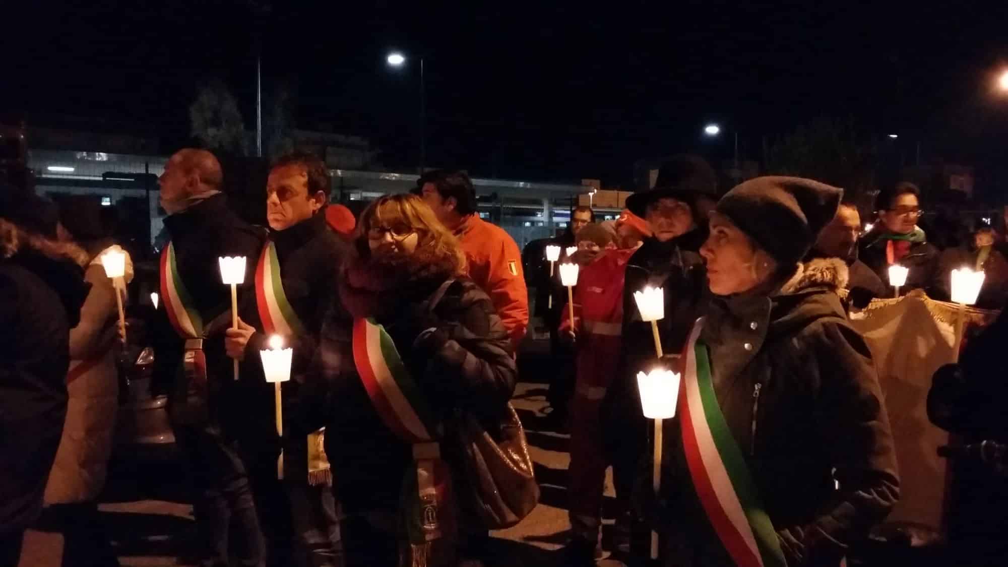 Strage di Viareggio. Anche Pietrasanta alla fiaccolata