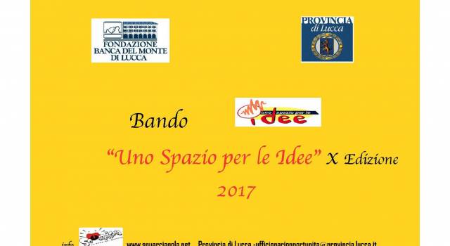 Soldi ai giovani per le loro idee