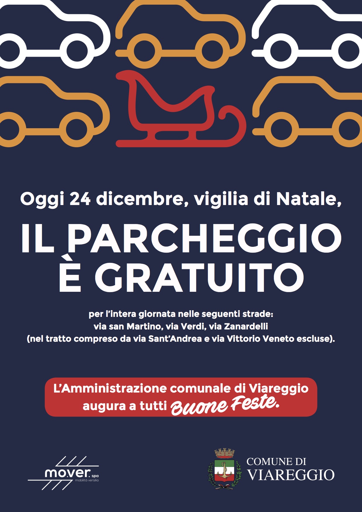 Parcheggi gratis al Piazzone