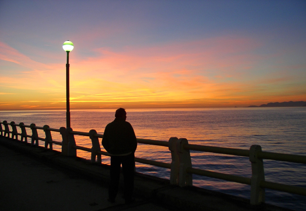 Sul pontile di Forte dei Marmi