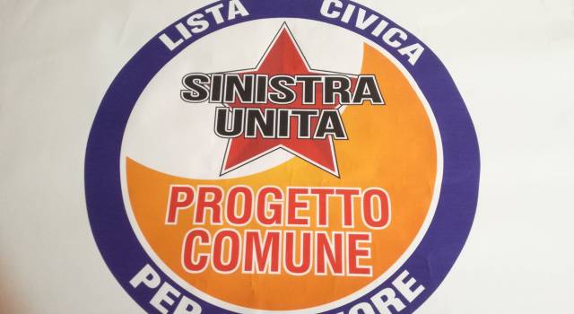 Progetto Comune Sinistra Unita, ecco la prima lista a sostegno di Del Dotto