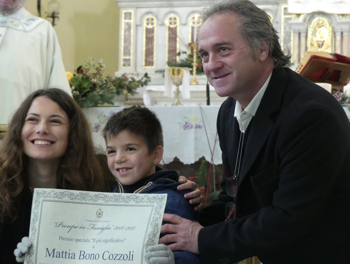 presepe in famiglia