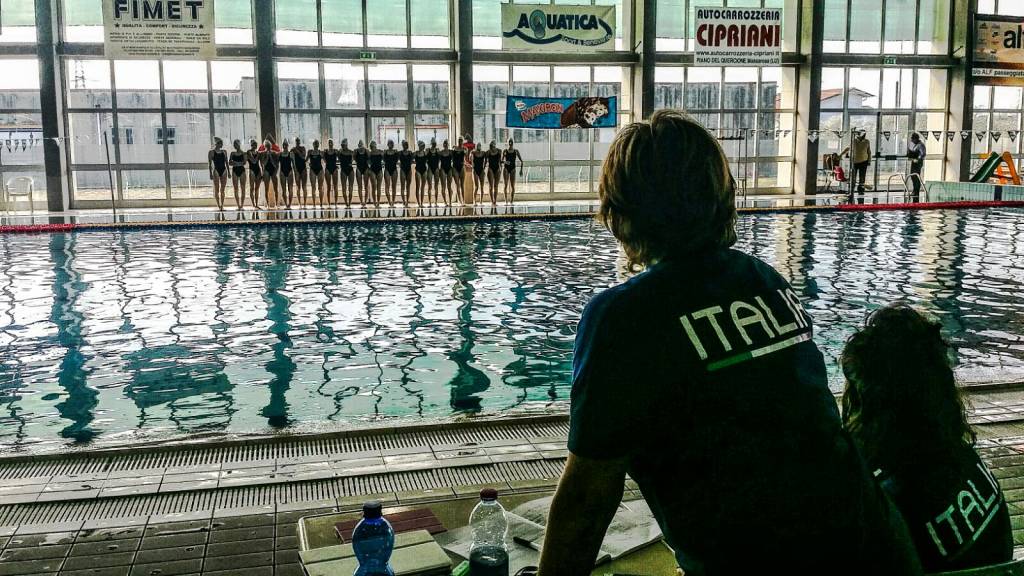 Nazionale di nuoto Sincro