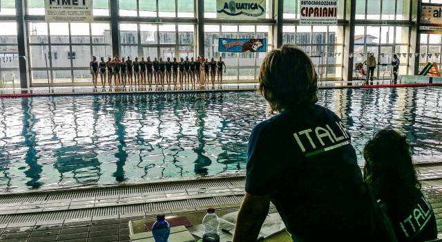 Massarosa ospita la Nazionale di nuoto Sincro