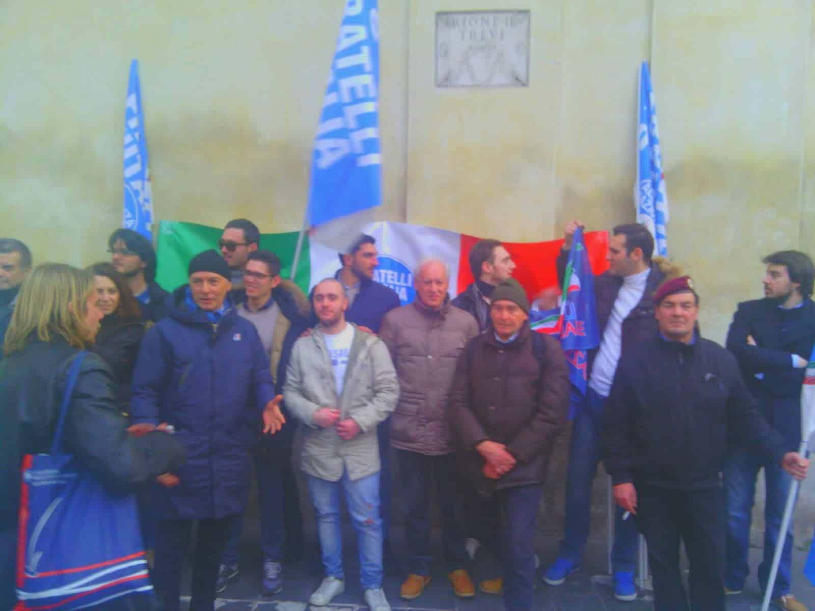 Fratelli d’Italia Lucca-Versilia a Roma per la rivoluzione di Giorgia Meloni