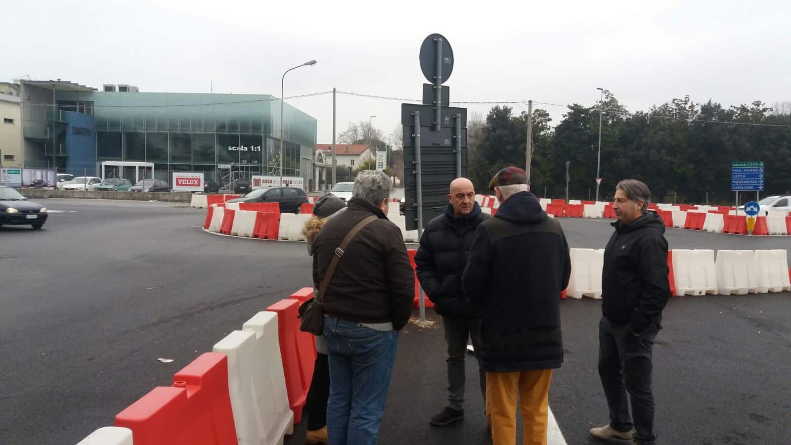 Doppio senso in via Aurelia sud a Bicchio, al via i lavori