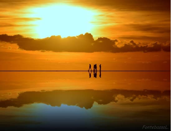 foto tramonto