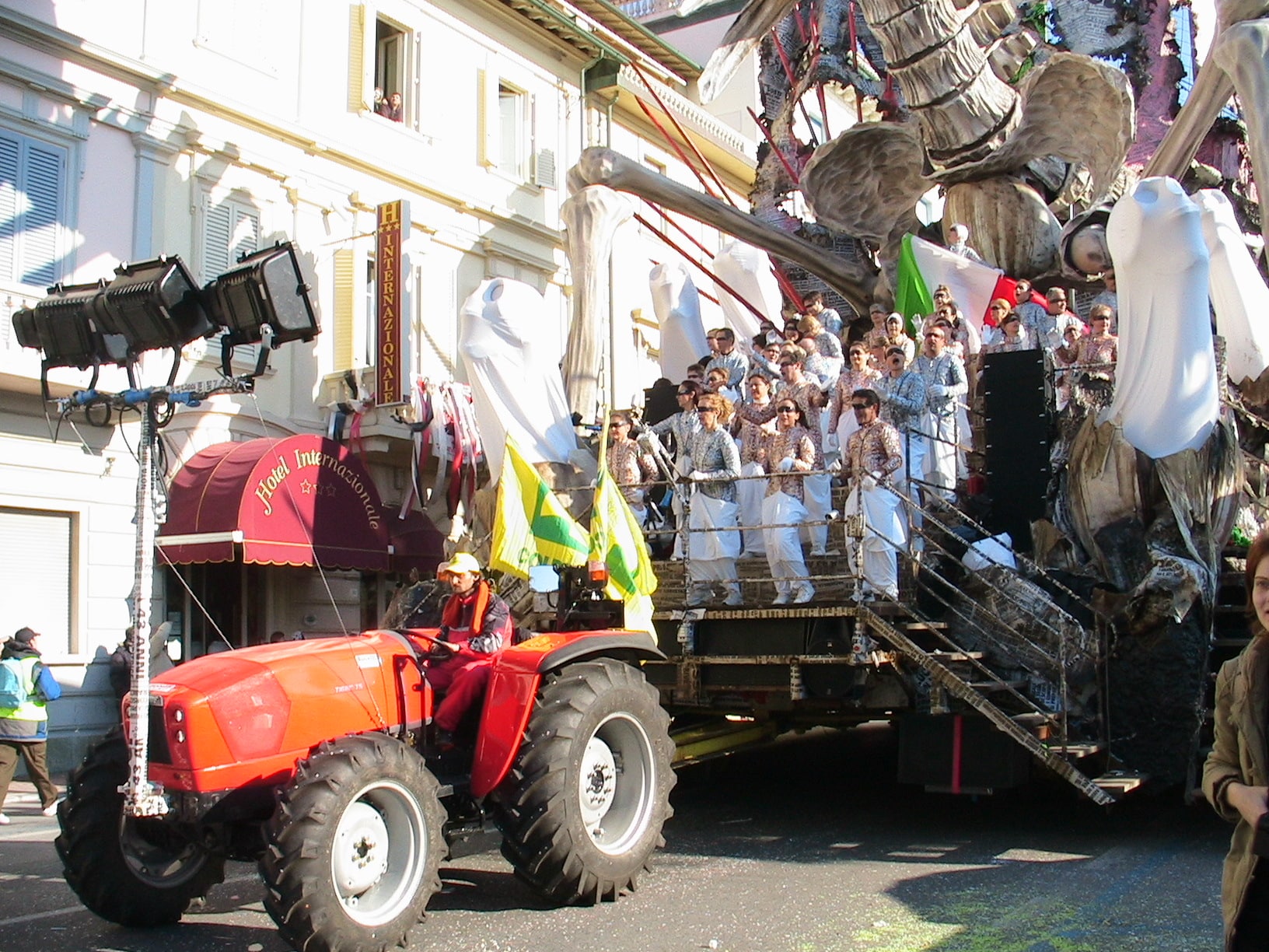 I trattori di Coldiretti protagonisti al Carnevale 2017