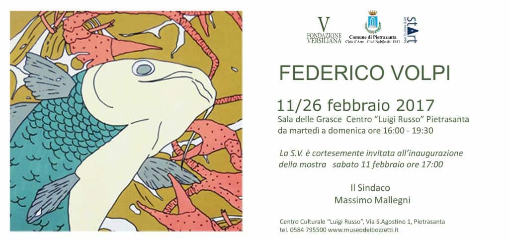 Invito mostra Federico Volpi