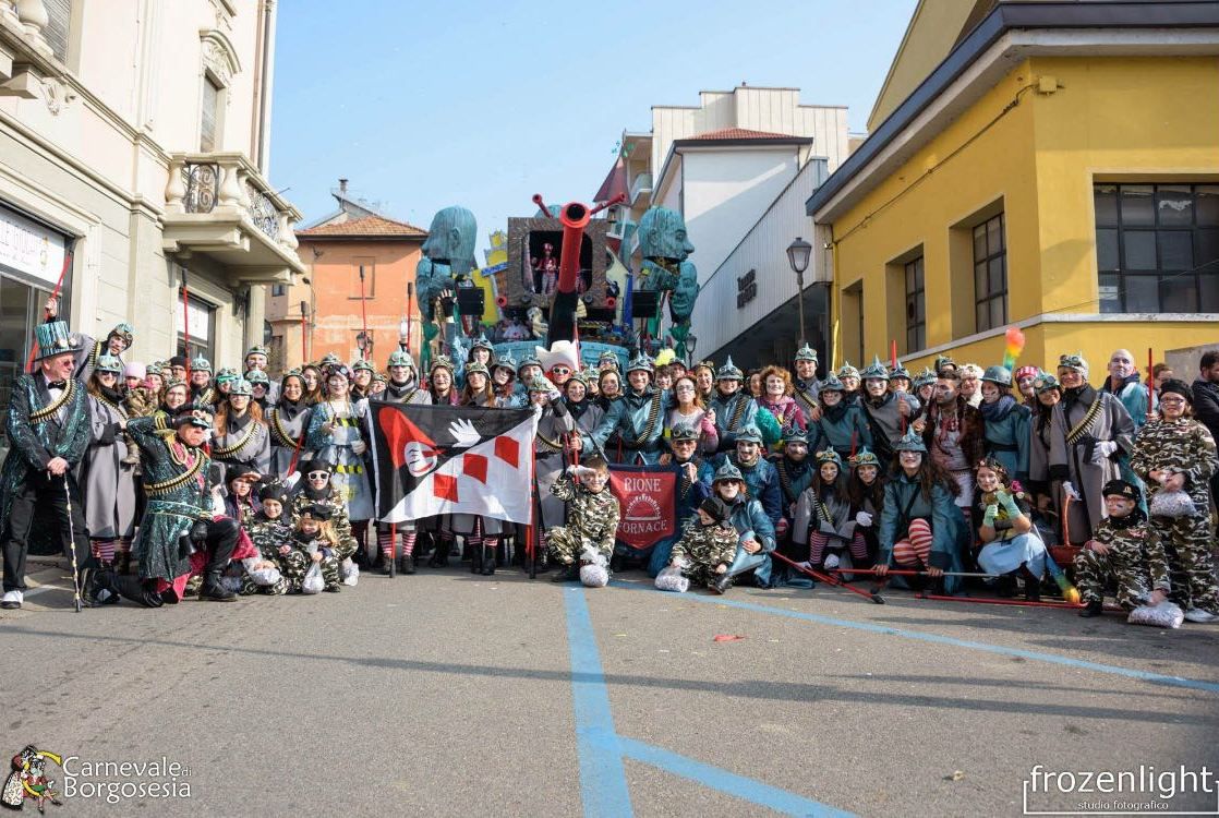 La Compagnia del carnevale di Lebigre e Roger ospite d’onore a Borgosesia (1)